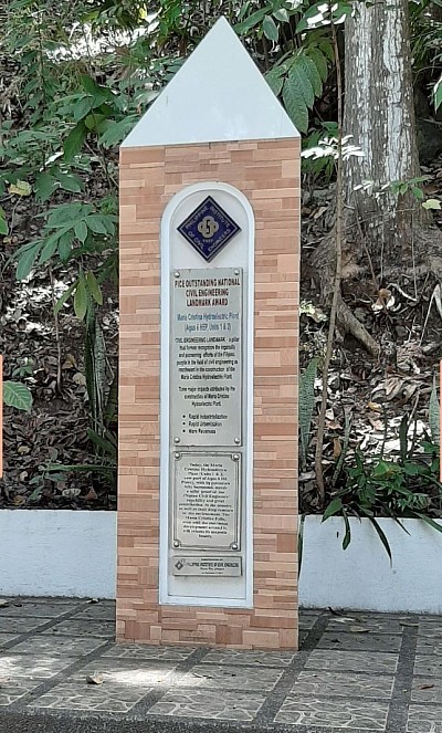 Philippine Institute of Civil Engineers (PICE) Landmark Award in recognition of the capability of Filipino Civil Engineers in harnessing the full potential of Maria Cristina Falls through its construction of the hydroelectric plant.