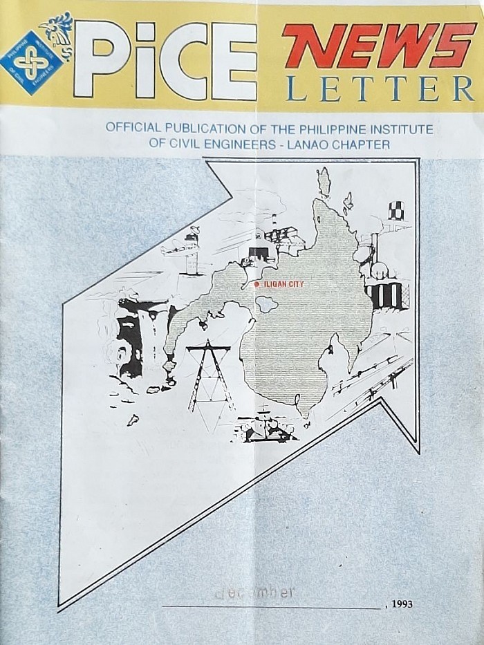 This how our chapter's Newsletter looks before. The cover is pre-printed for the whole year. The articles are stapled inside. Released date in every first week of the month.  We print  an     100 copies per month and distributed to all sectors.  / ppEAEslao