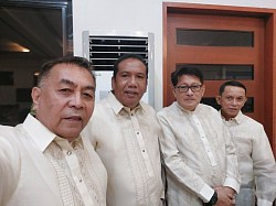 PPs in their Barong.