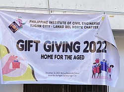 Annual gift giving, Home For The Aged, Iligan City, Dec. 22, 2022