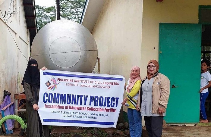 Rainwater Collection Facility, Tambo Elementary School (Mahad Hidaya), Munai, Lanao del Norte